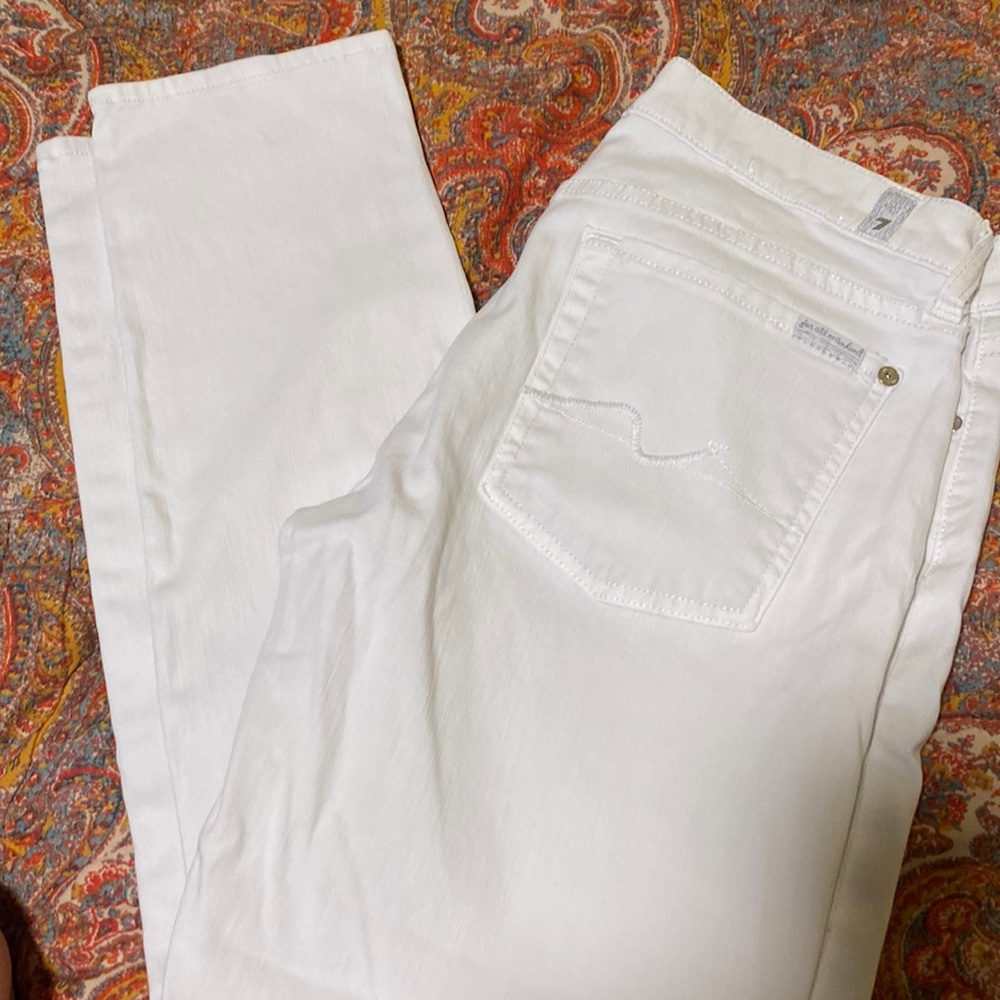 White 7 jeans